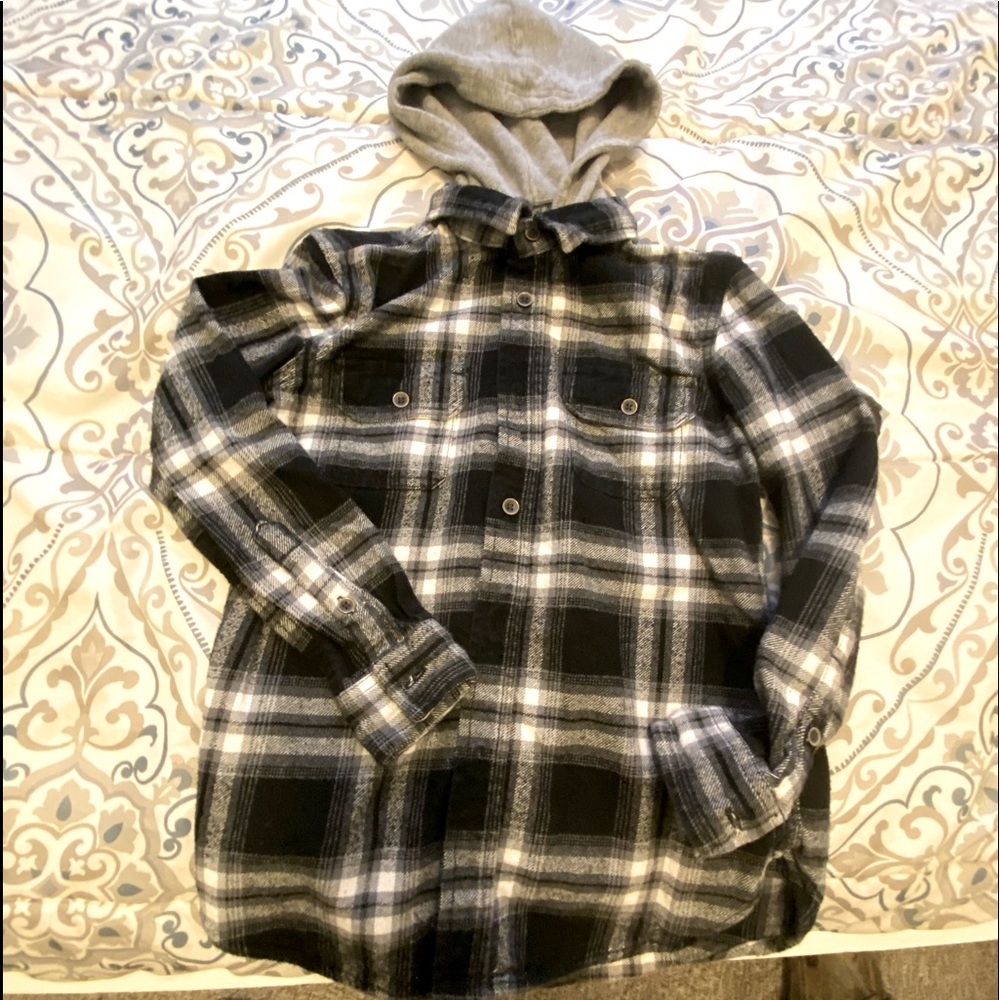 Jachs plaid kids hoodie